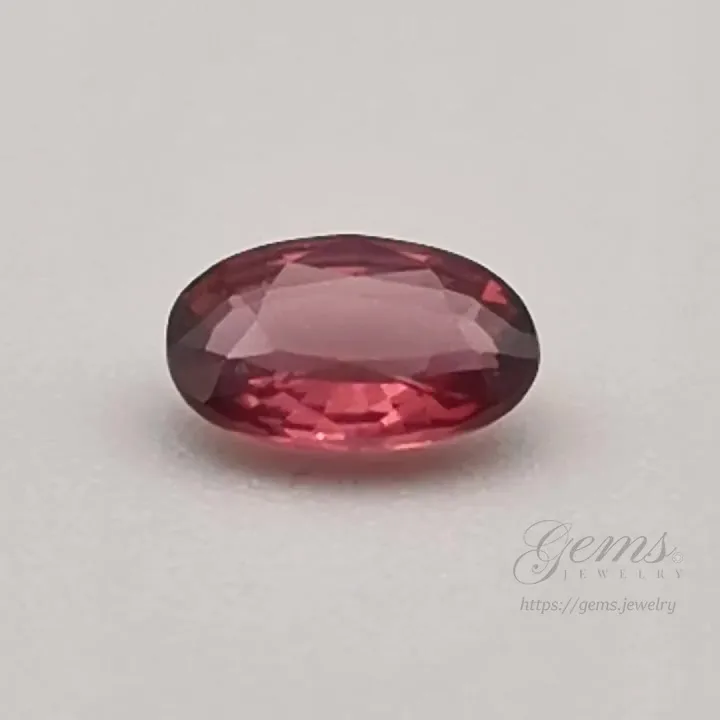Pink Sapphire 6x4x2 Oval 0.55ct LC2 1137PKS