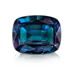 Alexandrite cushion cut beautiful lustre