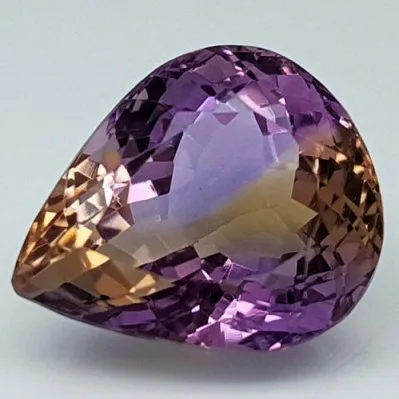 Ametrine pear shape 1
