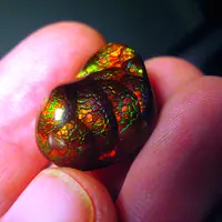 Fire agate gemstone thumbnail