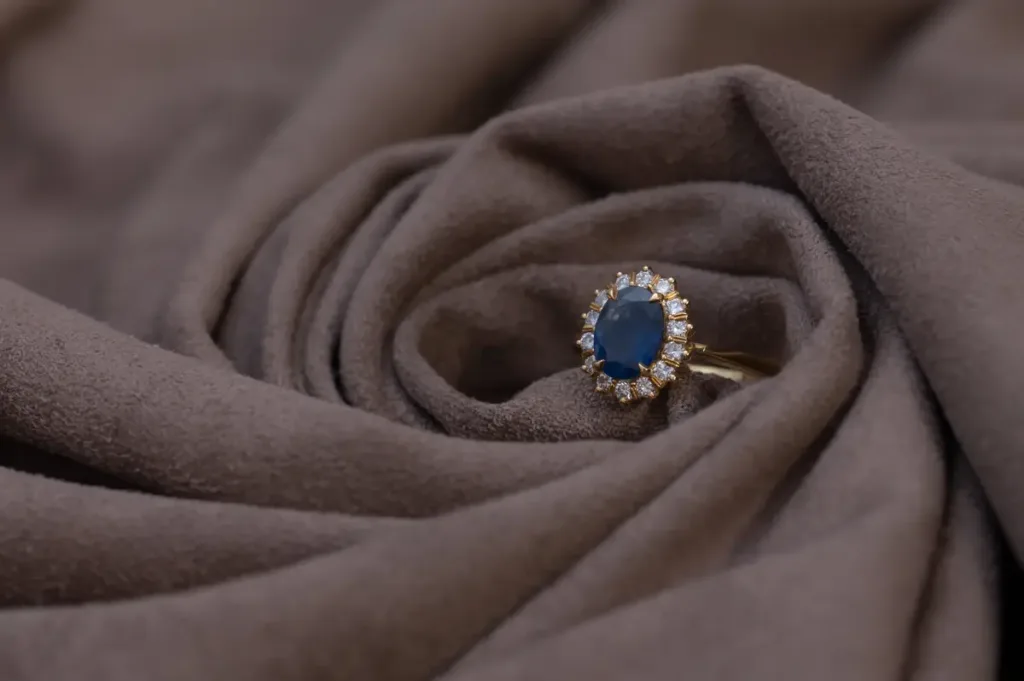 Inclusions As Gemstone Evidence with close gemstone inspection detail