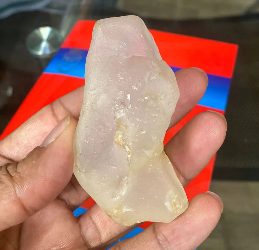 Large phenakite gemstone photograph used as a rare gemstone education example